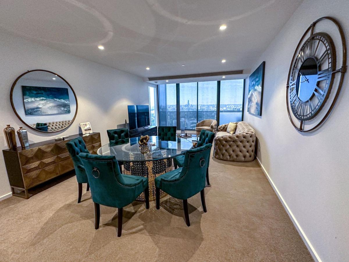 Deluxe 3 Bedroom Apartment In Southbank Melbourne Esterno foto