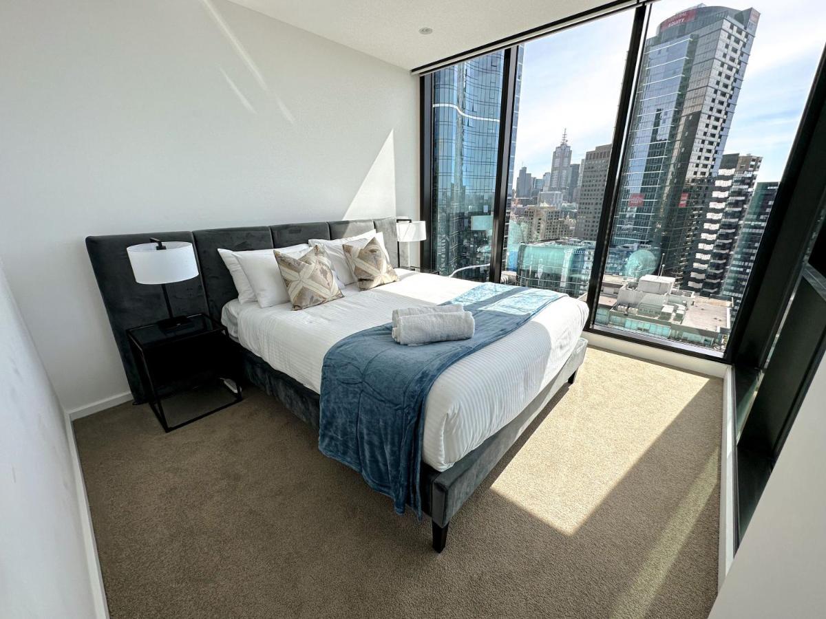 Deluxe 3 Bedroom Apartment In Southbank Melbourne Esterno foto